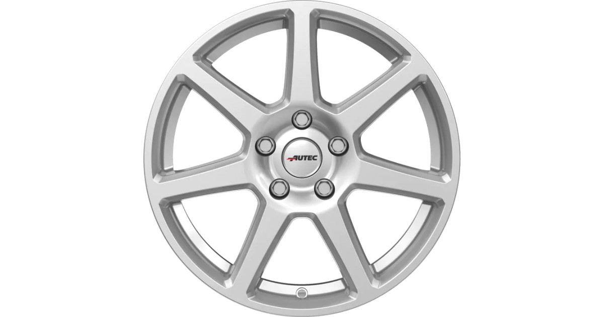 Jante Alu Autec Tallin Argent brillant laqué 6,5x17 5x114.3 ET32   , Alésage 66.1