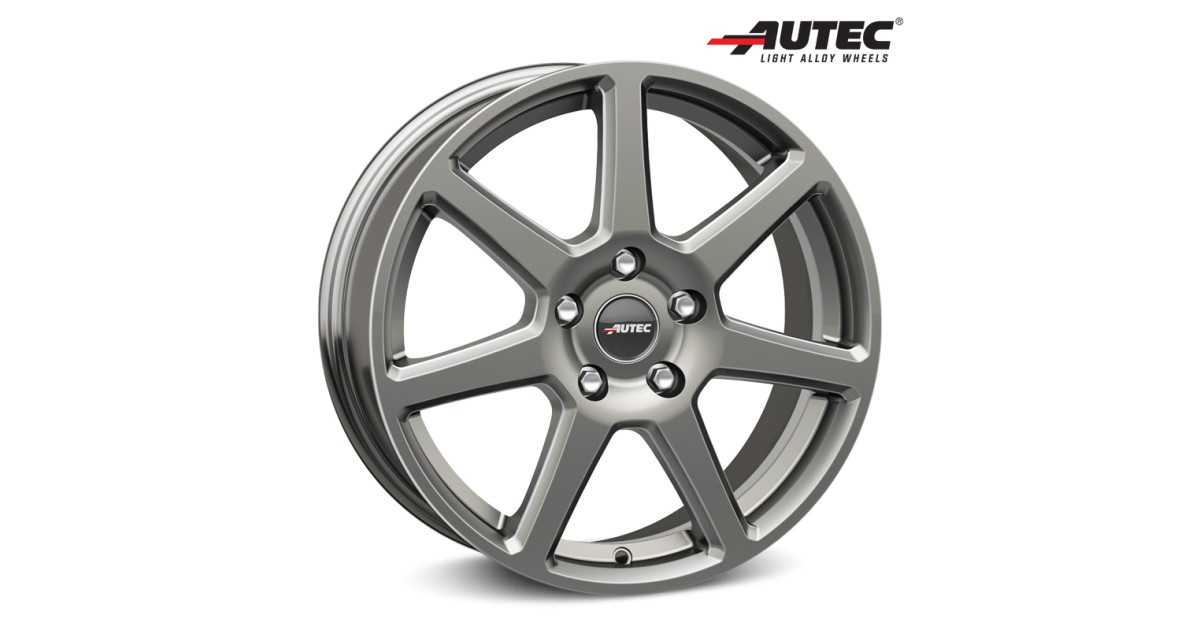 Jante Alu Autec Tallin Titanium Silver 6,5x17 5x114.3 ET32 , Alésage 66.1