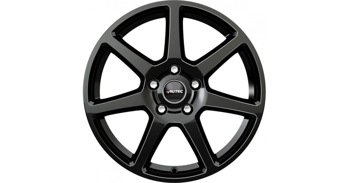 Jante Alu Autec Tallin Black 6,5x17 5x114.3 ET32 , Alésage 66.1