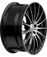 Jante ALU, Wheelworld - 2DRV WH39/ SP+ Noir , Face polie 9.5X22 5/ 114.3 ET35, Alésage 72.6