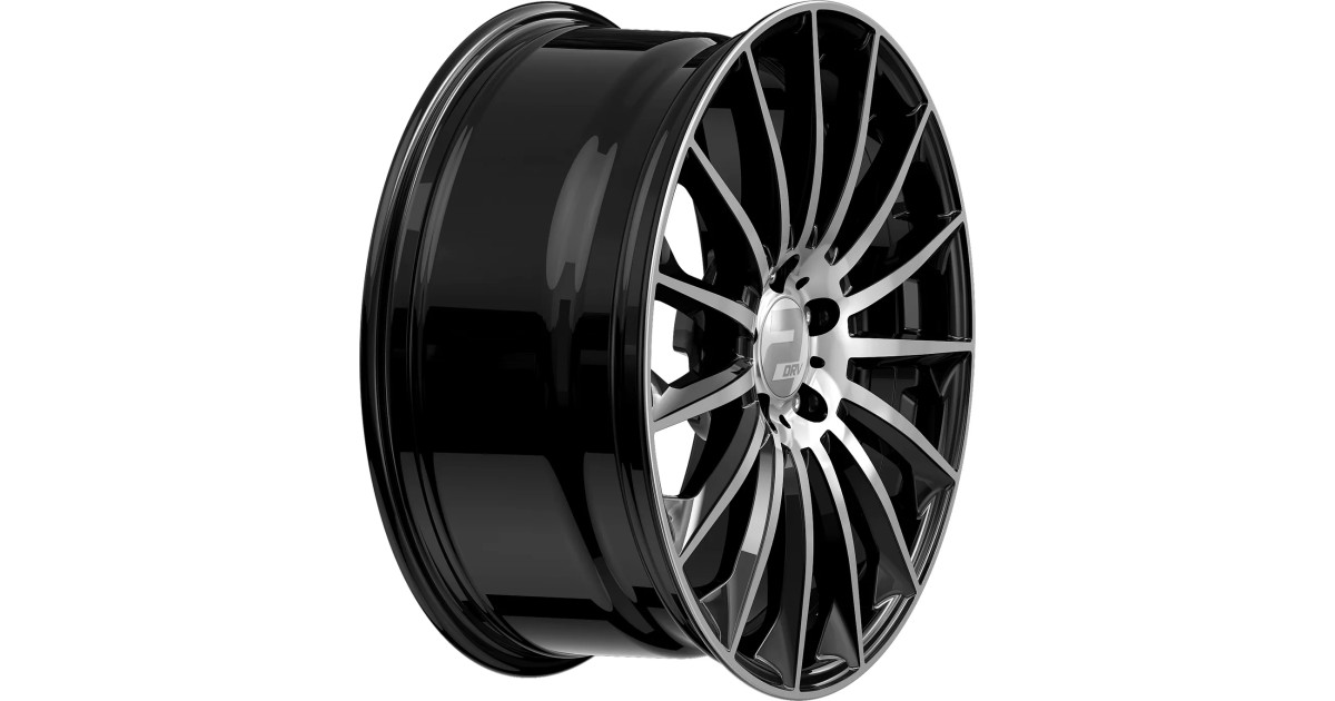 Jante ALU, Wheelworld - 2DRV WH39/ SP+ Noir , Face polie 9.5X22 5/ 114.3 ET35, Alésage 72.6