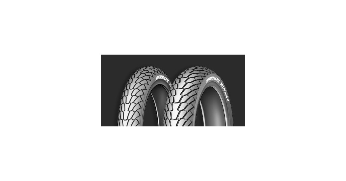 Pneu moto,  Dunlop MUTANT M+S front 110/80ZR18  58W TL