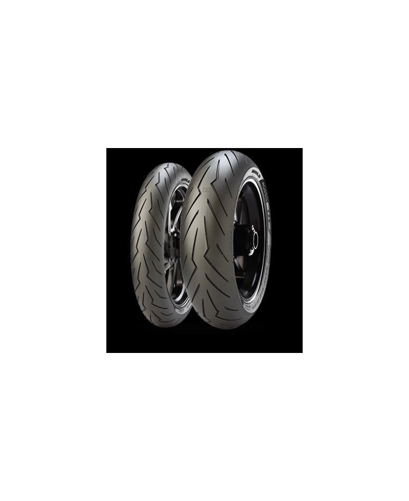 Pneu moto,  Pirelli Diablo Rosso III FRONT  120/65ZR17 56W TL