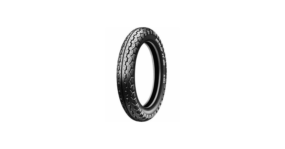 Pneu moto,  Dunlop K81 TT100  Front/Rear 3.60-19   52H TT