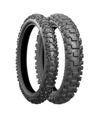 Pneu moto,  Bridgestone Battlecross X 40  Hard FRONT 80/100-21 51M  TT  NHS