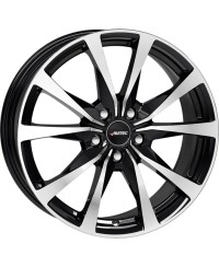 Jante Alu Autec Brixen Black Polished 8x20 5x112 ET47 , Alésage 57.1