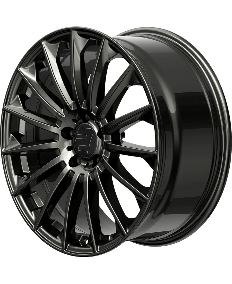 Jante ALU, Wheelworld - 2DRV WH39/ DGM+ Dark gunmetal lackiert  9.5X22 5/ 112 ET42, Alésage 66.6