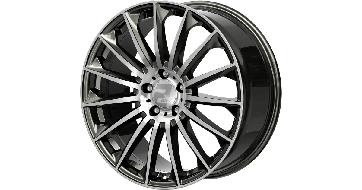 Jante ALU, Wheelworld - 2DRV WH39 Dark gunmetal / Face polie 9.50X22 5/ 114.3 ET35, Alésage 72.6