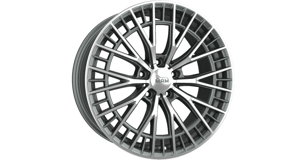 Jante ALU, MAM GT2 Palladium front polish 8.5x19  5/ 114.3 ET45, Alésage 72.6