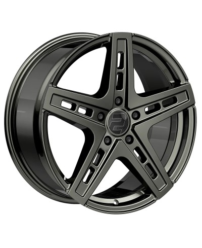 Jante ALU, Wheelworld - 2DRV WH38/ DGM+ Dark Gunmetal (Anthracite foncé laqué) 9X20 5/ 130 ET30, Alésage 84.1