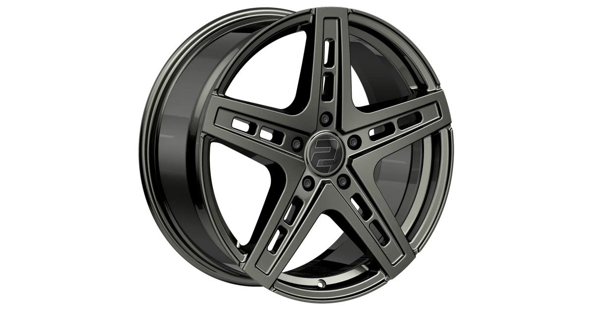 Jante ALU, Wheelworld - 2DRV WH38/ DGM+ Dark Gunmetal (Anthracite foncé laqué) 9X20 5/ 130 ET30, Alésage 84.1