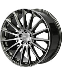 Jante ALU, Wheelworld - 2DRV WH39/ DGMP+ Dark gunmetal lackiert (Face polie) 10.5X22 5/ 112 ET20, Alésage 66.6