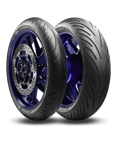 Pneu moto,  Avon SPIRIT ST Front 120/ 70 ZR18 (59W) TL