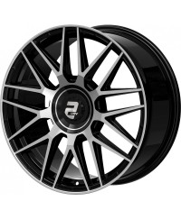 Jante ALU, Wheelworld - 2DRV WH43/ SP+ Noir , Face polie  9X20 5/ 112 ET40, Alésage 66.6