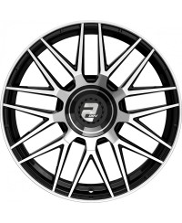 Jante ALU, Wheelworld - 2DRV WH43/ SP+ Noir , Face polie  9X20 5/ 112 ET40, Alésage 66.6