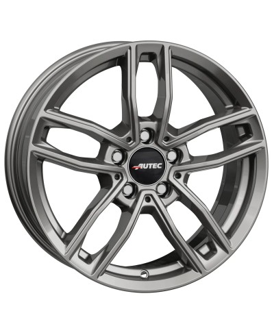 Jante Alu Autec Mercador Titanium Silver 7,5x17 5x112 ET40 , Alésage 66.6