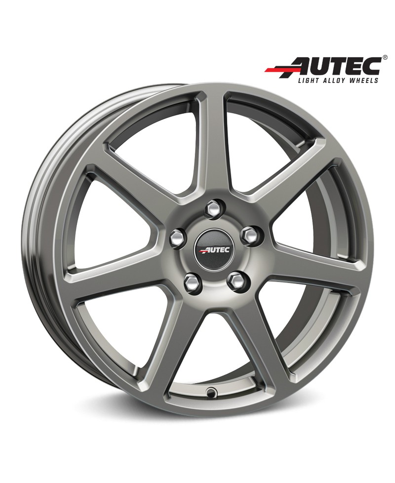 Jante Alu Autec Tallin Titanium Silver 7,5x17 5x112 ET48 , Alésage 70.1