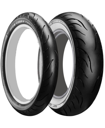 Pneu moto,  Avon COBRA Chrome AV91 WW  Front 120/ 70-21 68V TL , RF