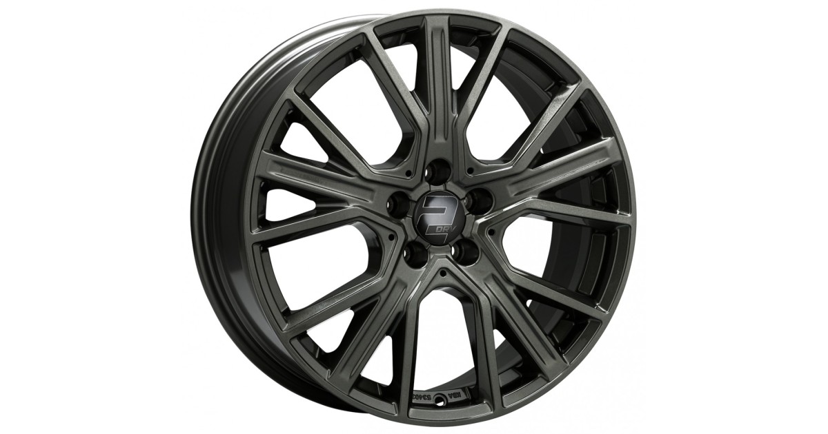 Jante ALU, Wheelworld - 2DRV WH34/ DGM+ Dark gunmetal lackiert 9X21 5/ 112 ET38, Alésage 66.6