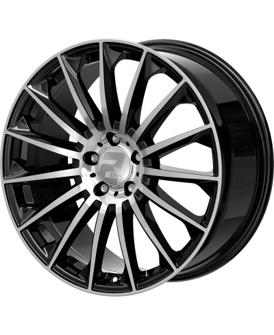 Jante ALU, Wheelworld - 2DRV WH39/ SP+ Noir , Face polie 10X22 5/ 112 ET20, Alésage 66.6