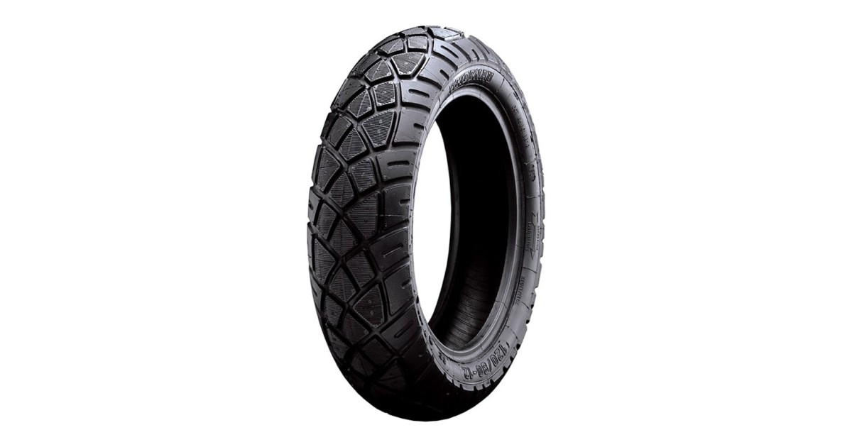 Pneu scooter,  Heidenau K 58 mod. front/rear 120/ 80-12 65M TL