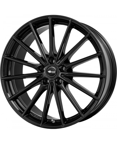 Jante Alu Brock B43 Gloss Black 8,5x20 5x112 ET35 , Alésage 66.6