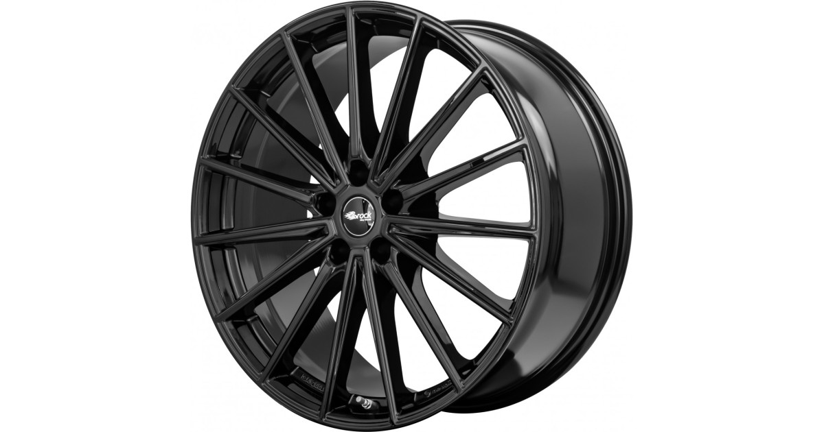 Jante Alu Brock B43 Gloss Black 8,5x20 5x112 ET35 , Alésage 66.6