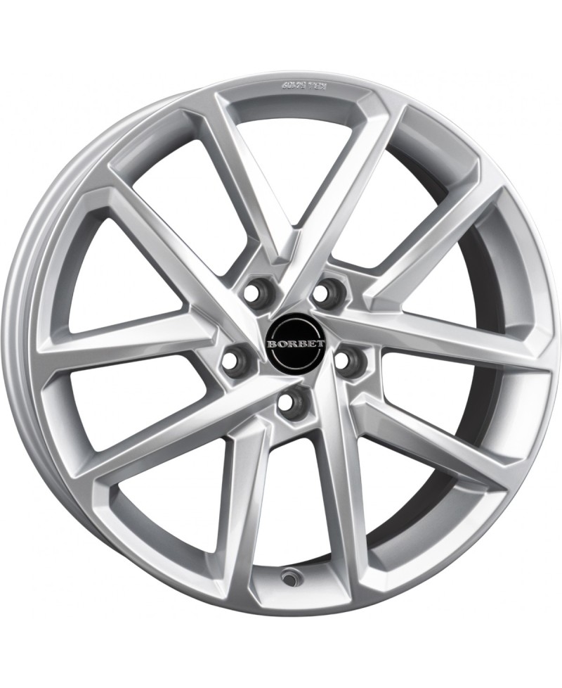 Jante Alu Borbet N Crystal silver 7,5x18 5x112 ET50 , Alésage 57.1