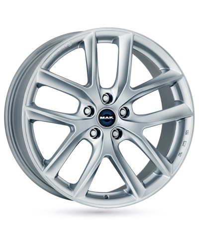 Jante Alu MAK Voltage Silver 8x19 5x120 ET40 , Alésage 64.1