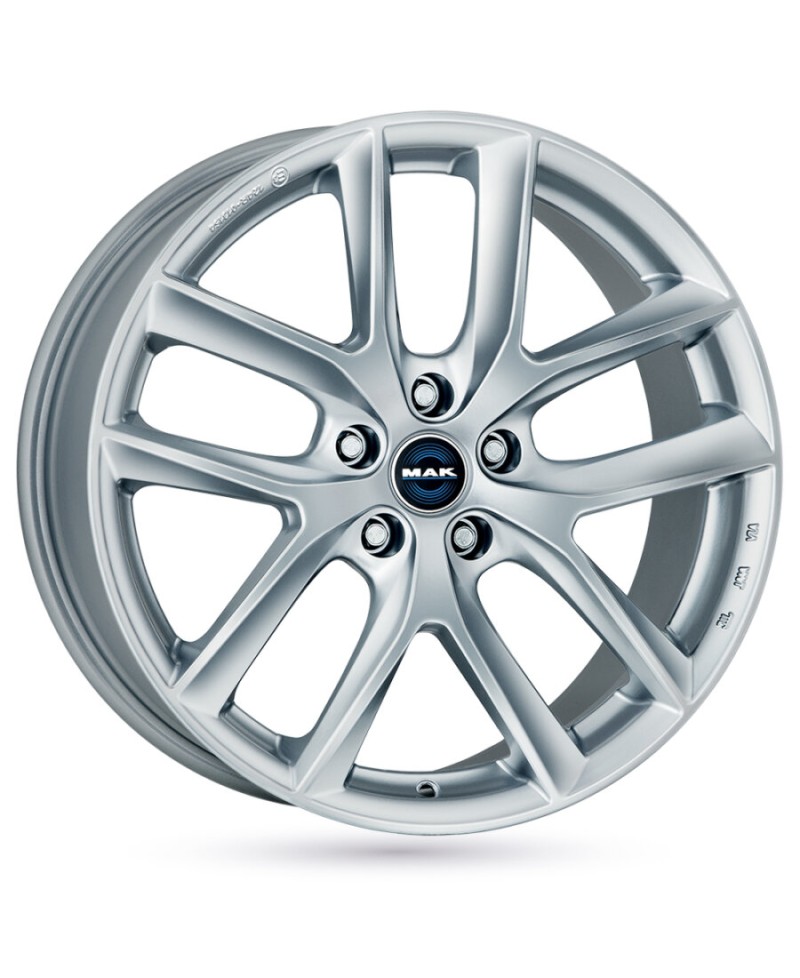 Jante Alu MAK Voltage Silver 8x19 5x120 ET40 , Alésage 64.1