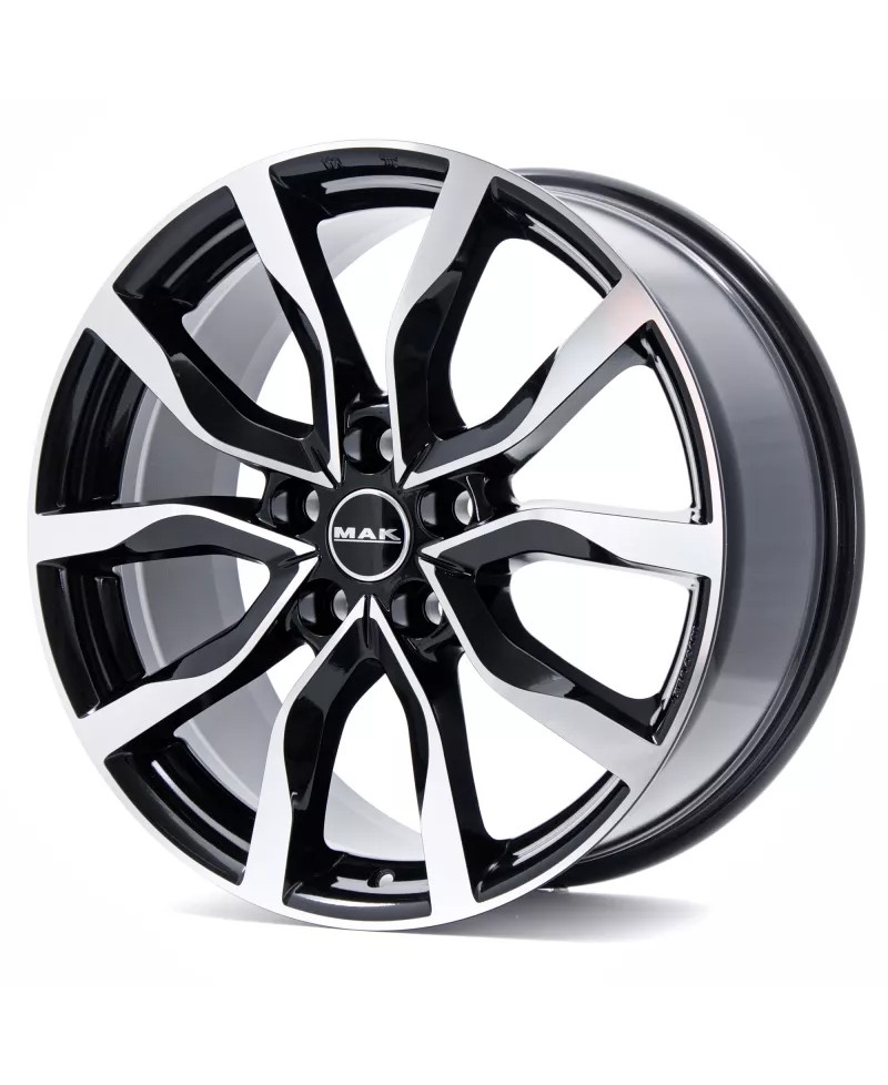 Jante Alu MAK HIGHLANDS Black Mirror 9,5x21 5x120 ET49 , Alésage 72.6