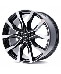 Jante Alu MAK HIGHLANDS Black Mirror 9,5x21 5x120 ET49 , Alésage 72.6