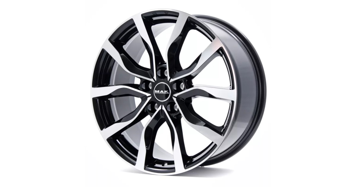 Jante Alu MAK HIGHLANDS Black Mirror 9,5x21 5x120 ET49 , Alésage 72.6