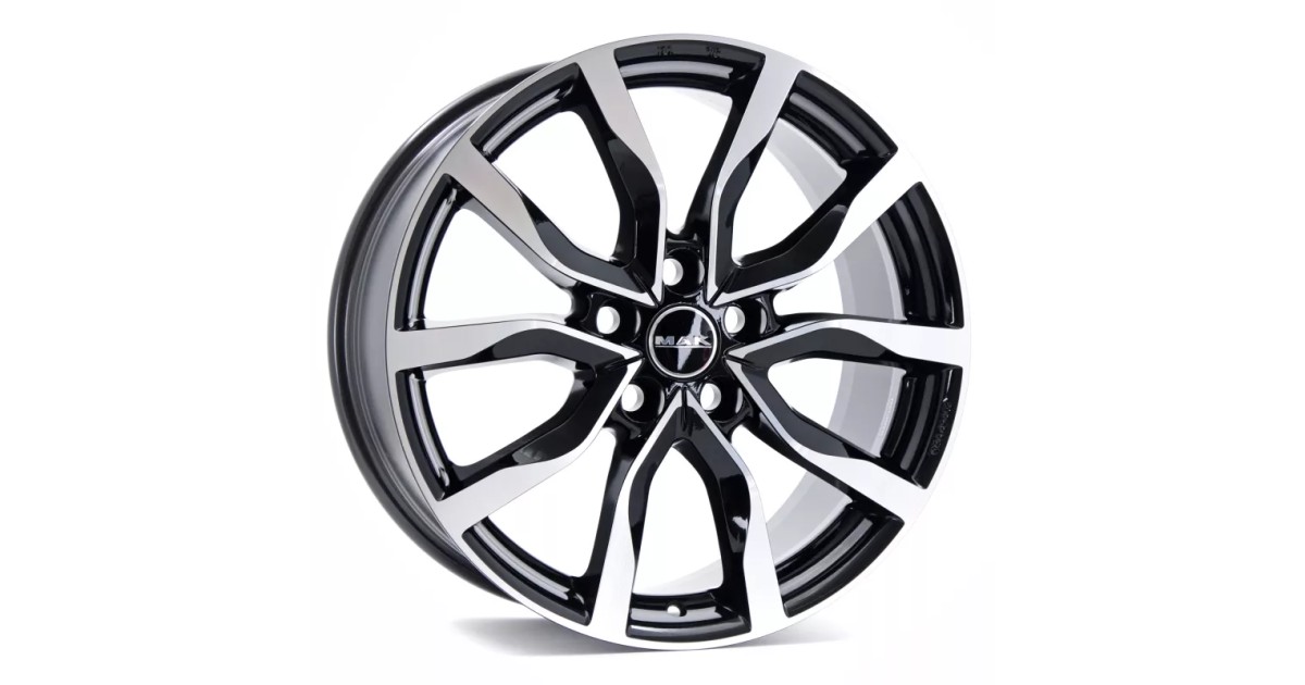 Jante Alu MAK HIGHLANDS Black Mirror 9,5x21 5x120 ET49 , Alésage 72.6