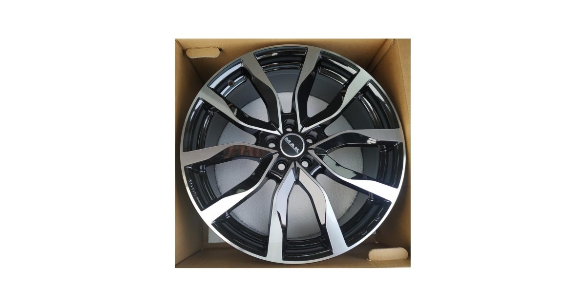 Jante Alu MAK HIGHLANDS Black Mirror 9,5x21 5x120 ET49 , Alésage 72.6