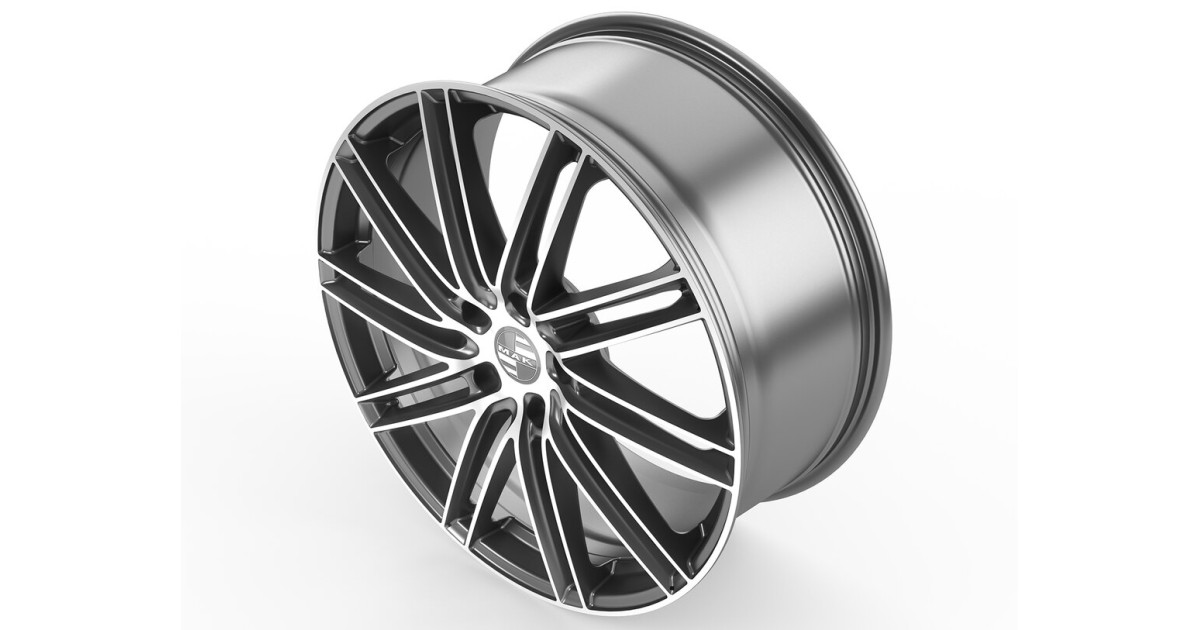 Jante Alu MAK LEIPZIG Gun metallic mirror 10,0x21 5x112 ET19 , Alésage 66.6