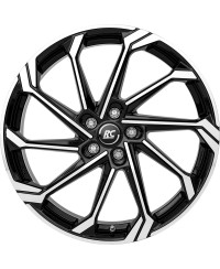 Jante Alu RC Design RC 36 Gloss Black Full Polished 8,5x20 5x112 ET50 , Alésage 60.1