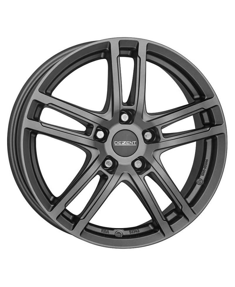 Jante Alu Dezent TZ Matt Graphite 8x19 5x112 ET30 , Alésage 66.6