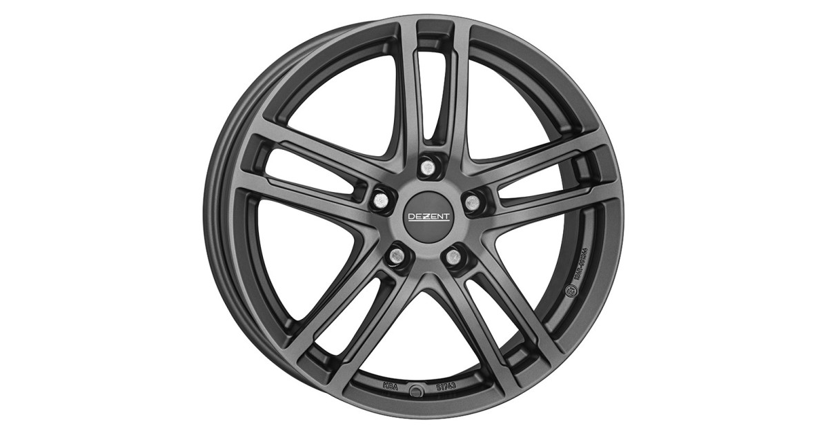 Jante Alu Dezent TZ Matt Graphite 8x19 5x112 ET30 , Alésage 66.6