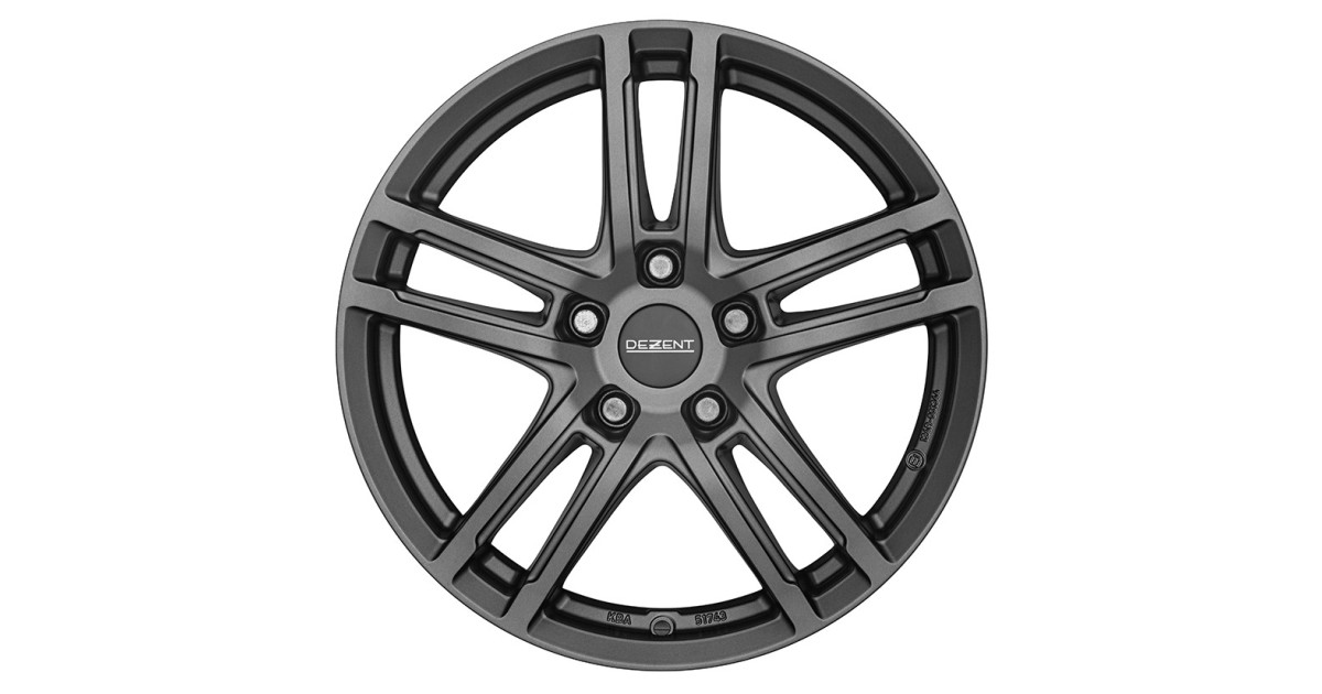 Jante Alu Dezent TZ Matt Graphite 8x19 5x112 ET30 , Alésage 66.6