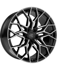 Jante Alu MSW 51 Gloss Black Full Polished 8,5x20 5x112 ET28  , Alésage 73.1