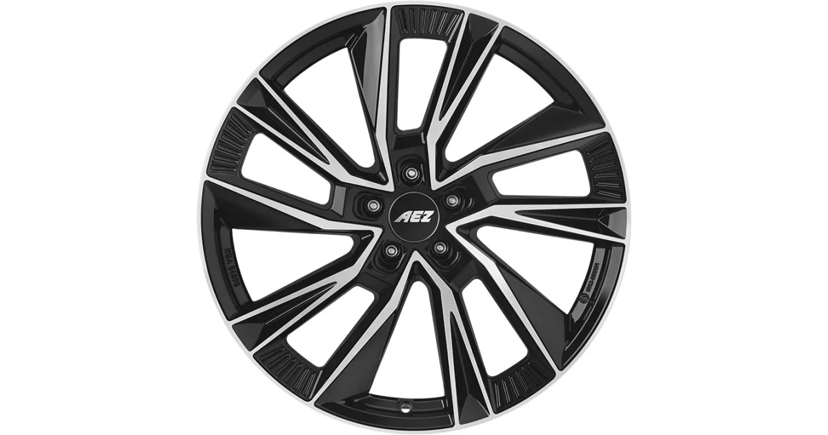 Jante Alu AEZ Havanna Black Polished 8,5x21 5x112 ET30 , Alésage 70.1