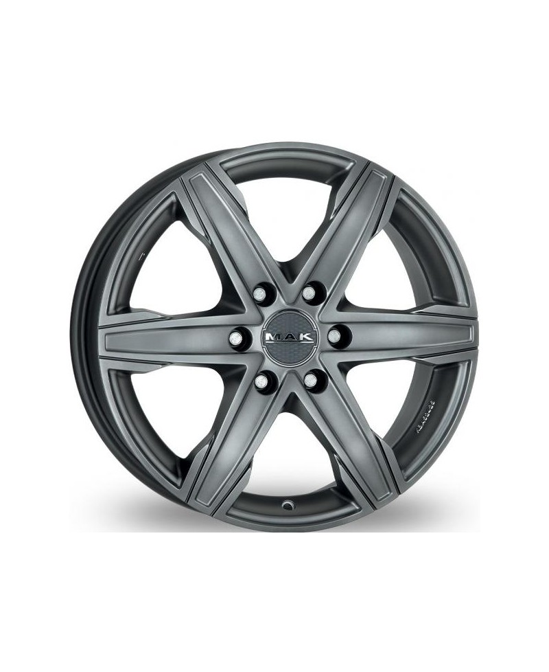 Jante Alu MAK King 5 Matt Titanium 8x18 5x120 ET50  , Alésage 65.1