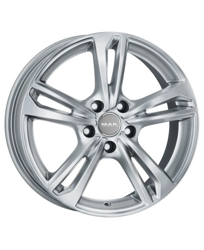 Jante Alu MAK Emblema Silver 8x18 5x112 ET50 , Alésage 57.1