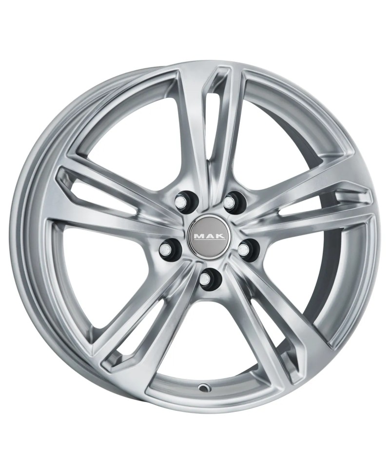 Jante Alu MAK Emblema Silver 8x18 5x112 ET50 , Alésage 57.1