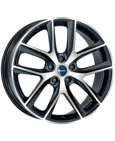 Jante Alu MAK VOLTAGE BLACK MIRROR 8,5x19 5x114.3 ET40 , Alésage 64.1