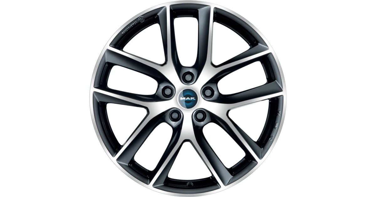 Jante Alu MAK VOLTAGE BLACK MIRROR 8,5x19 5x114.3 ET40 , Alésage 64.1