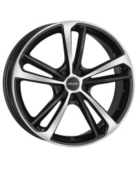 Jante Alu MAK Nürburg Black mirror 8,5x20 5x112 ET45 , Alésage 66.6