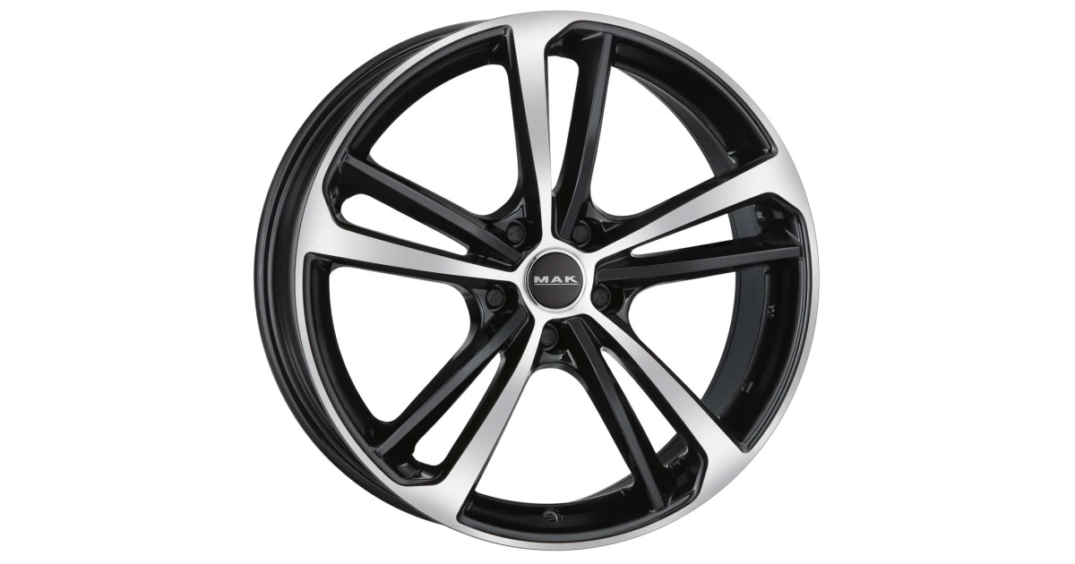 Jante Alu MAK Nürburg Black mirror 8,5x20 5x112 ET45 , Alésage 66.6