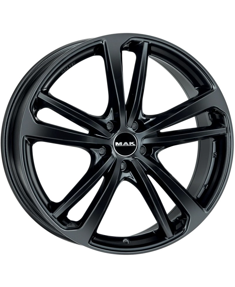 Jante Alu MAK Nürburg Gloss black 8,5x20 5x112 ET45 , Alésage 66.6